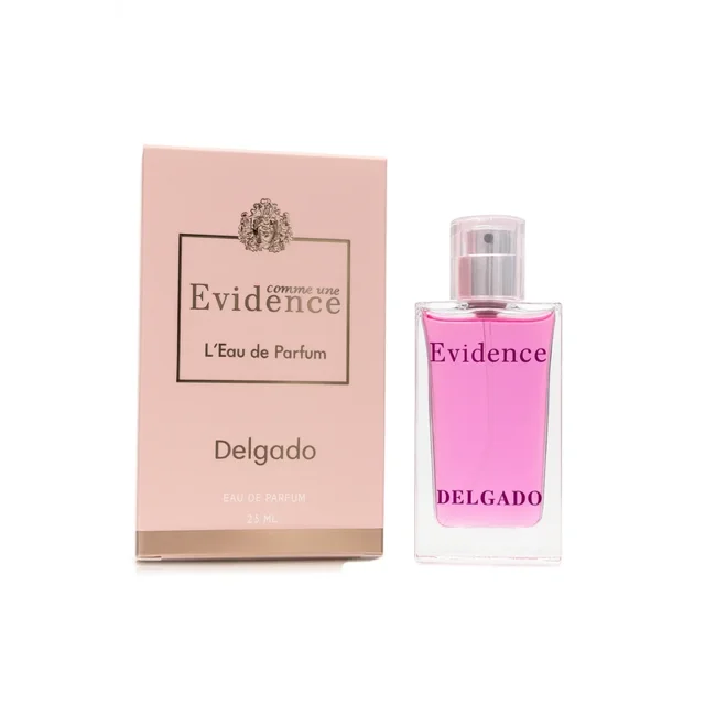 عطر جیبی زنانه دلگادو مدل اویدنس ایو روشه با رایحه شیرین حجم 25 میلی‌لیتر